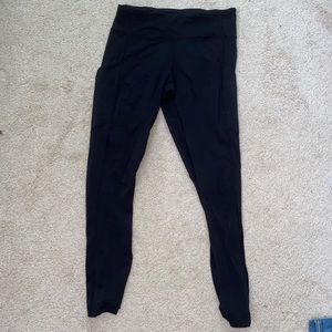 Lululemon fast and free tights 25” inseam